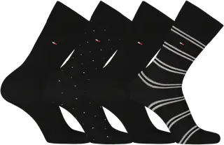 Tommy Hilfiger Tin Gift Box Stripe Dot 4-pack sukat