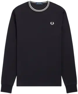 Fred Perry twin tipped pitkähihainen t-paita