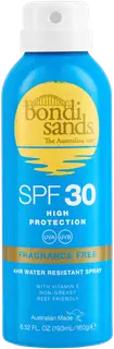 Bondi Sands SPF 30 aurinkosuojasuihke hajusteeton 193 ml