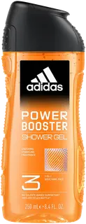 Adidas Power Booster 3in1 Shower Gel 250 ml, suihkugeeli