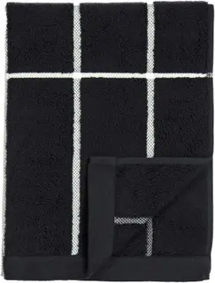 Marimekko Tiiliskivi käsipyyhe 50x70cm mustavalkoinen