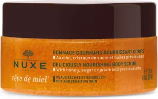 NUXE Réve de Miel Deliciously Nourishing Body Scrub - dry and sensitive skin kuorintatuote vartalolle 175 ml