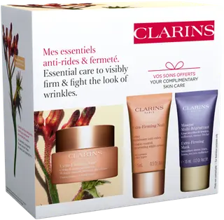 Clarins Extra-Firming ihonhoitopakkaus