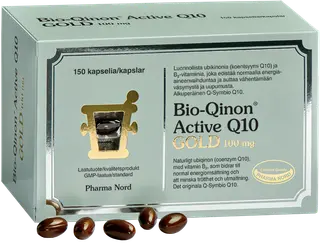 Bio-Qinon® Q10 GOLD 100 mg ravintolisä 150 kaps.