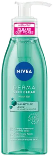 NIVEA 150ml Derma Skin Clear Wash Gel -puhdistusgeeli