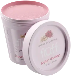 Fluff Body Yoghurt Raspberries & Almonds vartalovoide 180 ml