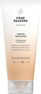 Four Reasons Color Mask Toning Treatment Champange sävyttävä tehohoito 200 ml