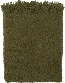 Pentik Sammal torkkupeitto 130x170 cm, tummanvihreä