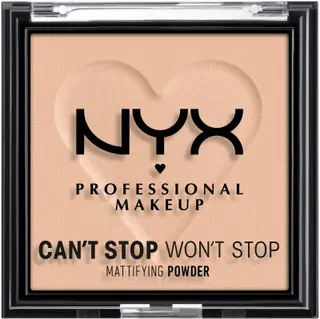 NYX Professional Makeup Can’t Stop Won’t Stop Mattifying Powder meikkipuuteri 6 g