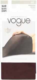 Vogue sukkahousut Conscious Opaque 40den musta