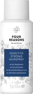 Four Reasons No nothing Sensitive Strong Hairspray hiuskiinne 100 ml