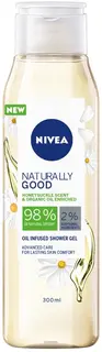 NIVEA 300ml Naturally Good Honeysuckle Shower Gel -suihkugeeli