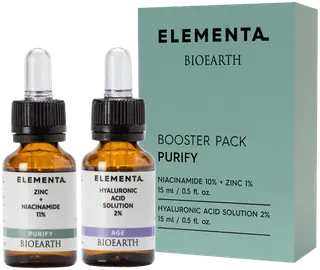Bioearth Elementa Booster Pack Purify lahjapakkaus