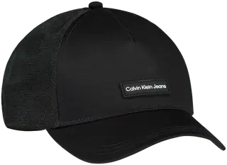 Calvin Klein Jeans Inst patch trucker cap