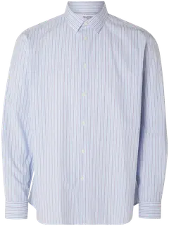 SELECTED HOMME Slhreg-manfred shirt ls stripe kauluspaita