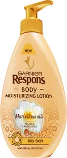 Garnier Respons Body Marvellous Oils Moisturizing Lotion vartaloemulsio kuivalle iholle 250ml