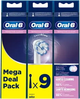 Oral-B Sensitive Clean -Vaihtoharja, 9 Kpl
