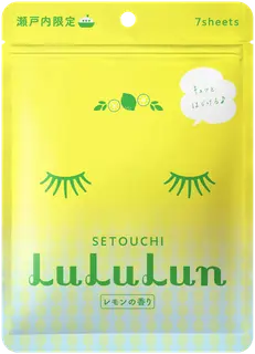 LuLuLun Premium Sheet Mask Setouchi Lemon 7-pack kangasnaamiot 7 kpl