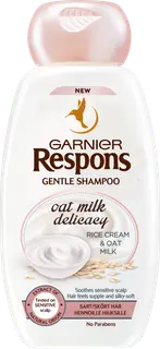 Garnier Respons Oat Milk Delicacy shampoo hennoille hiuksille ja herkälle hiuspohjalle 250ml