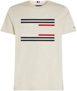 Tommy Hilfiger Grossgrain flag tee t-paita