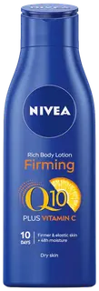 NIVEA 250ml Q10 + Vitamin C Firming Body Milk -vartalovoide