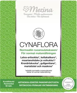 Mezina Cynaflora kasviuutevalmiste ravintolisä 60 tabl.