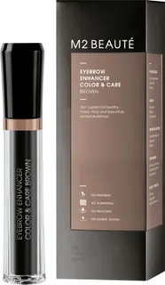 M2 Beauté Eyebrow Enhancer Color & Care Brown hoitotuote kulmille 6 ml