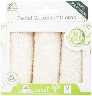 So Eco bamboo facial cleansing cloths kasvojen puhdistusliinat 3 kpl