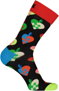 Happy Socks Braided Christmas Heart sukat