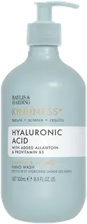 Baylis & Harding Kindness+ Hyaluronic Acid Moisture/Hydrate -käsisaippua 500ml