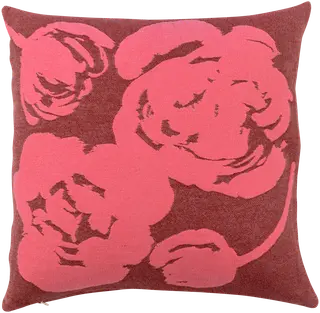 Pentik Lilia jacquard tyynynpäällinen 45x45 cm vaaleanpunainen