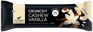 Foodin Collagen Protein Bar Cashew-Vanilla 50g