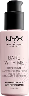 NYX Professional Makeup Bare With Me Hemp SPF 30 Primer meikinpohjustusvoide 75 ml