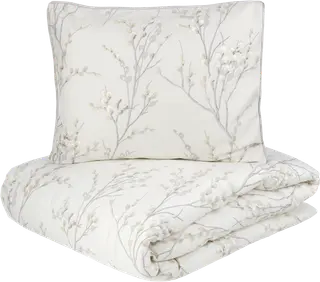 Laura Ashley Pussy willow tyynyliina 50x60cm vaaleanharmaa