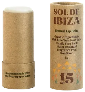 Sol De Ibiza Mineral Sunscreen For Lips SPF15 aurinkosuojavoide huulille 5 g
