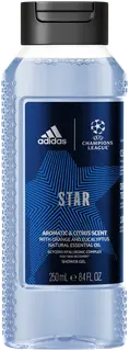 Adidas UEFA Star Edition shower gel 250 ml, suihkugeeli miehet