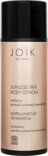 JOIK Organic Sunless Tan Body Lotion Itseruskettava voide Medium 150 ml