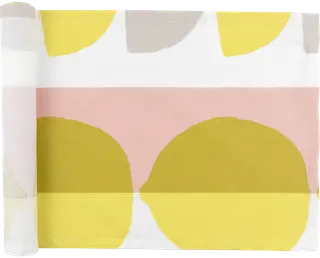 Pentik Sitruuna akryylipinnoitettu kaitaliina 45x160 cm, keltainen