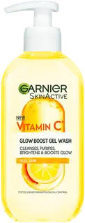 Garnier SkinActive Vitamin Cglow Boost puhdistusgeeli 200ml
