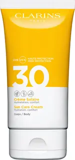 Clarins Hydrating Sun Care Cream for Body SPF 30 aurinkosuojavoide vartalolle 150 ml