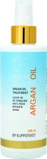 Klippoteket Argan Oil Leave-in Spray hoitoaine 200 ml