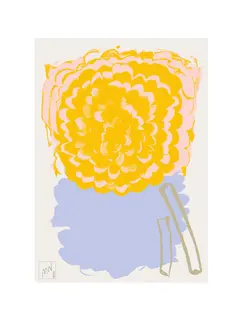 Pentik Kukkapenkki juliste 30x40 cm