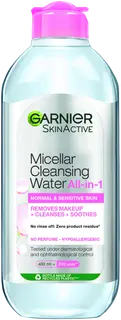 Garnier Skin Active Micellar puhdistusvesi normaalille ja herkälle iholle  400ml