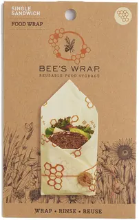 Bee's Wrap mehiläisvaha-voileipäkääre, 1 kpl Honeycomb