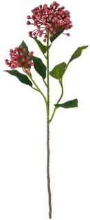 Hortensia 55 cm punainen