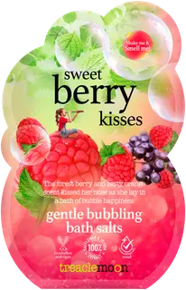 treaclemoon Sweet Berry Kisses Gentle Bubbling Bath Salts kylpysuola 80g