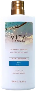 Vita Liberata Clear Tanning Mousse Dark itseruskettava mousse 200ml