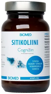 Biomed Sitikoliini Cognizin ravintolisä 60 kaps.