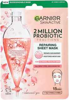 Garnier SkinActive 2 Million Probiotics Fractions Repairing kangasnaamio herkälle iholle 22g