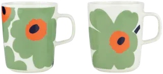 Marimekko Oiva / Unikko muki 2,5 dl, 2 kpl